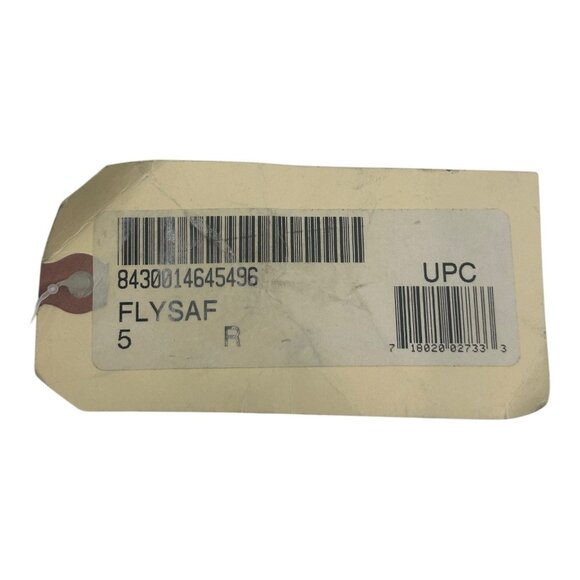 Vtg Addison Military Men Black Sz 5 Boots 581032 USA New Punk Grunge Police Tag - Picture 8 of 14